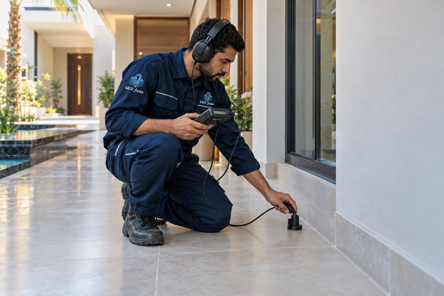 معمار الثقة — الرئيسية / خدماتنا / كشف تسريبات المياه
